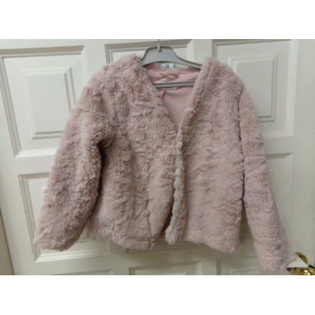 Abrigo pelito 6-8 años. Segunda mano.