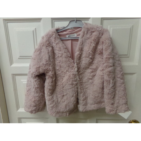 Abrigo pelito 6-8 años. Segunda mano.