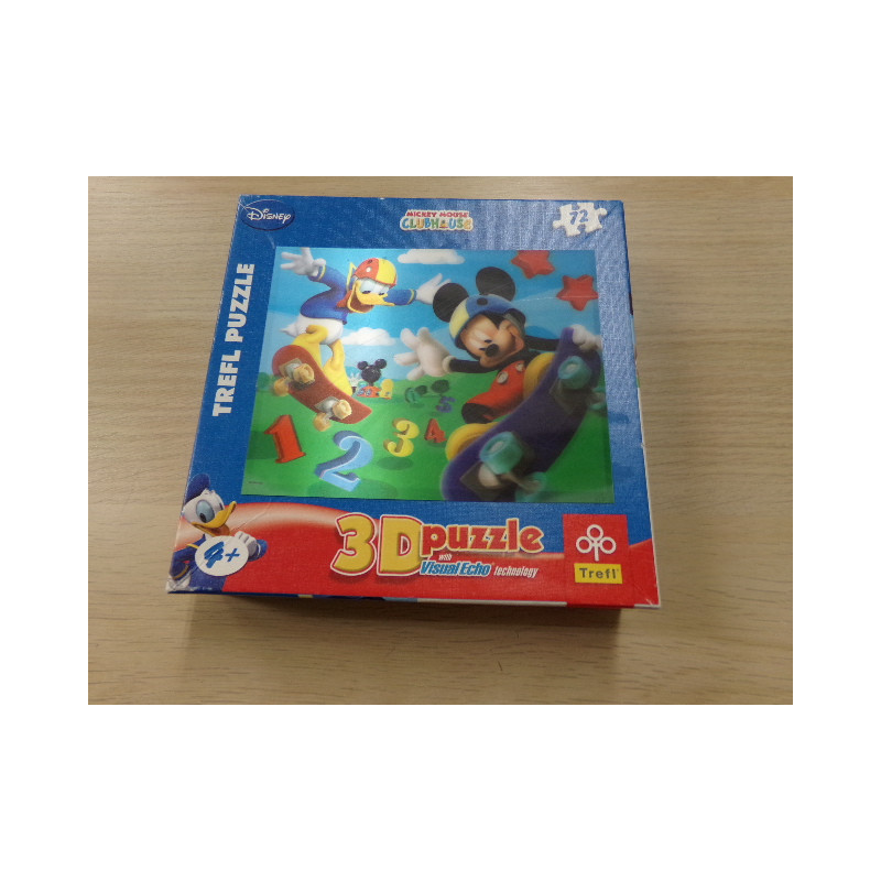 Puzzle 3D 72 piezas Disney. Segunda mano.