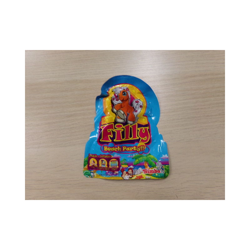 Sobre Filly. Sin uso.