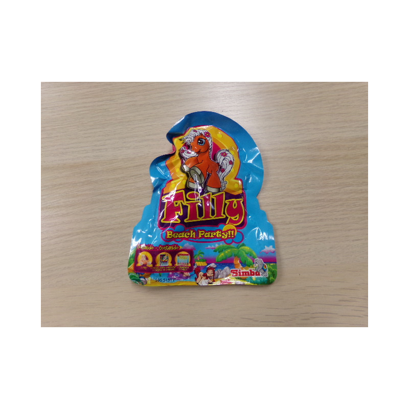 Sobre Filly. Sin uso.