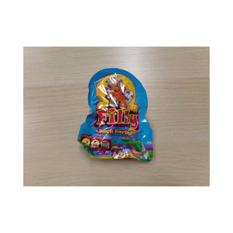 Sobre Filly. Sin uso.