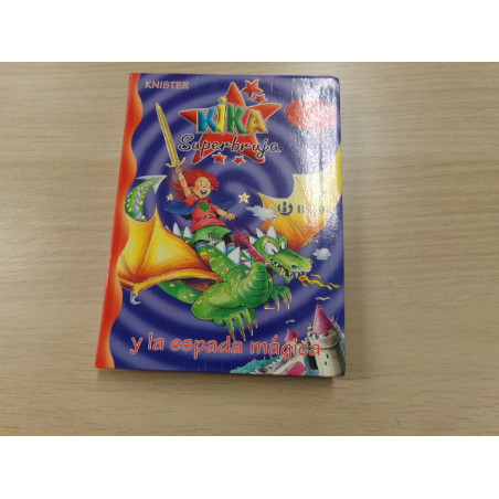 Libro Kika superbruja y la espada mágica. Segunda mano.