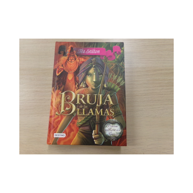 Libro Bruja de las llamas, Tea Stilton. Segunda mano.
