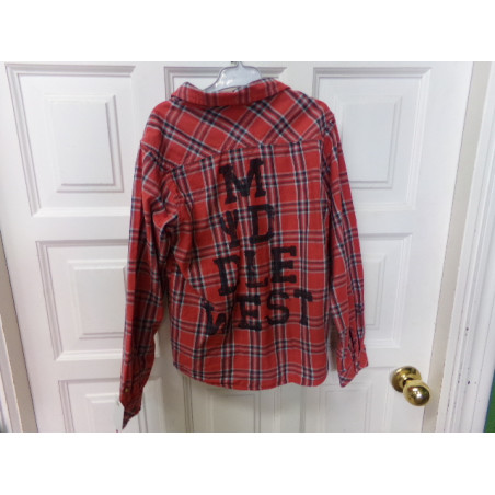 Camisa forrada 10 años. Segunda mano.