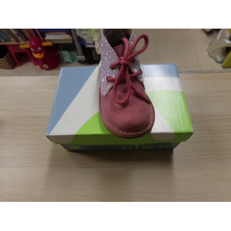 BOTITAS PIEL ROSA N 22