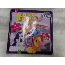 Libro puzzle Little Pony. Segunda mano.