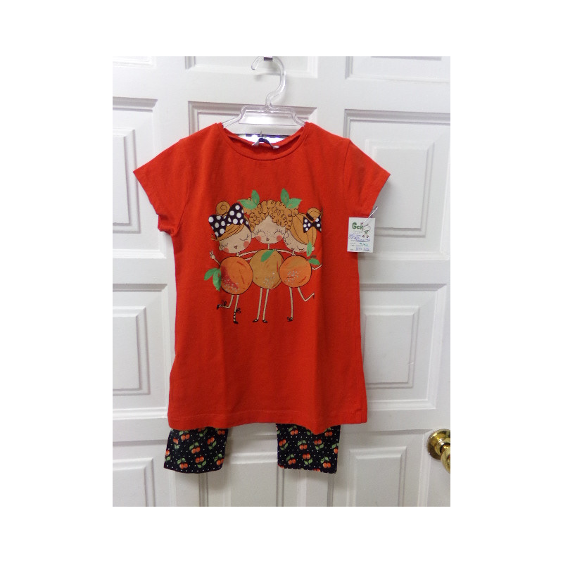 Conjunto legging corto y camiseta Mayoral 9 años. Segunda mano.
