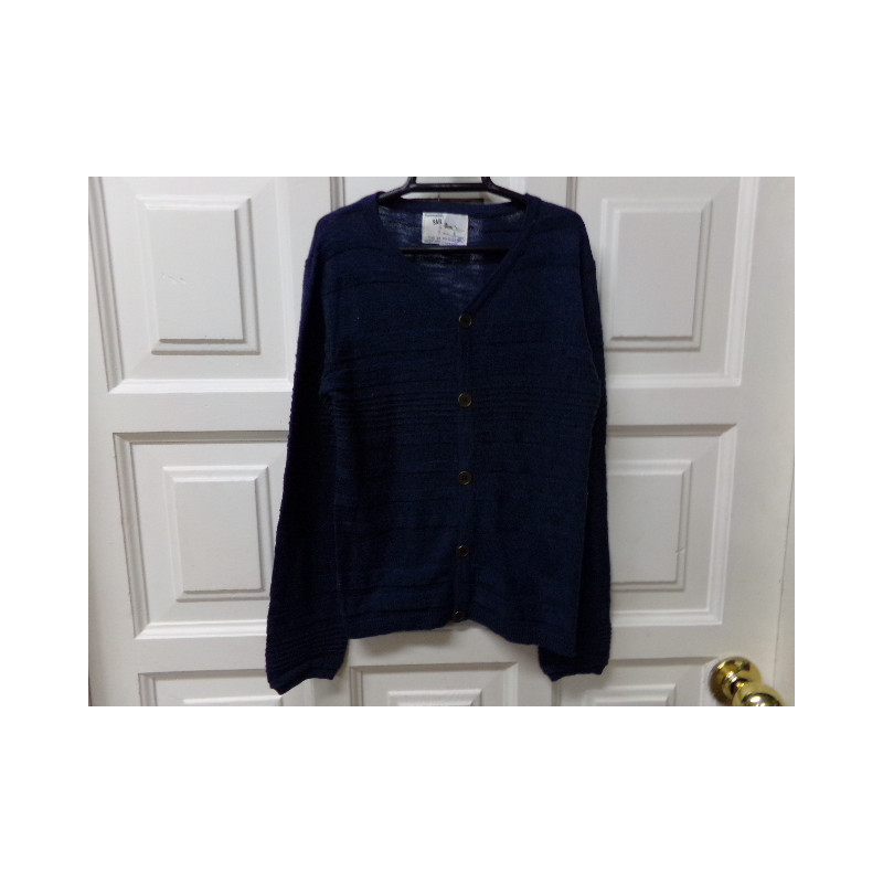 Chaqueta punto niño azul marino 7años. Segunda mano.