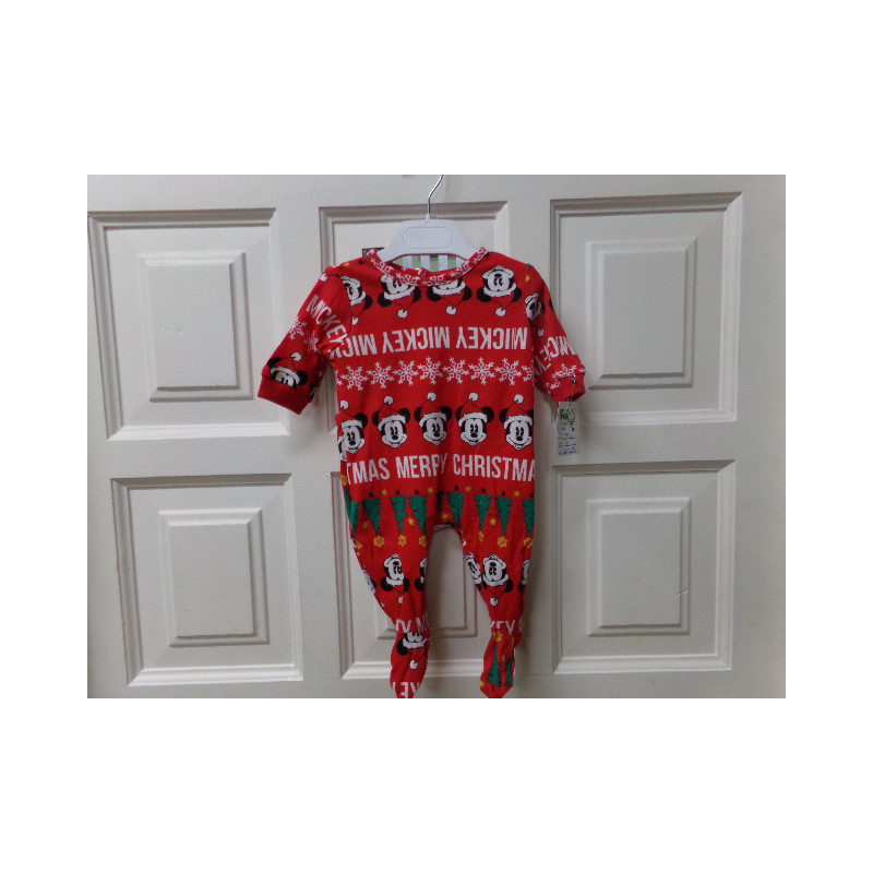 Pijama navideño 1-3 meses. Segunda mano.