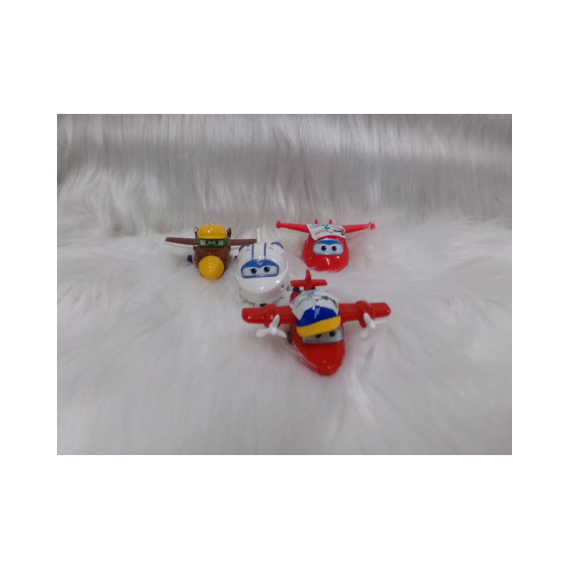 Avión Super Wings transformable, 4 modelos. Segunda mano
