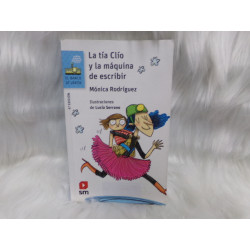 Libro la tia Clío y la máquina de escribir. Barco de vapor. Segunda mano.