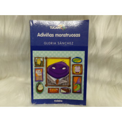 Libro Adiviñas monstruosas. Segunda mano.