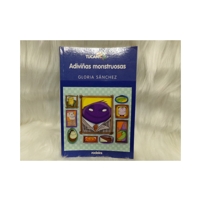 Libro Adiviñas monstruosas. Segunda mano.