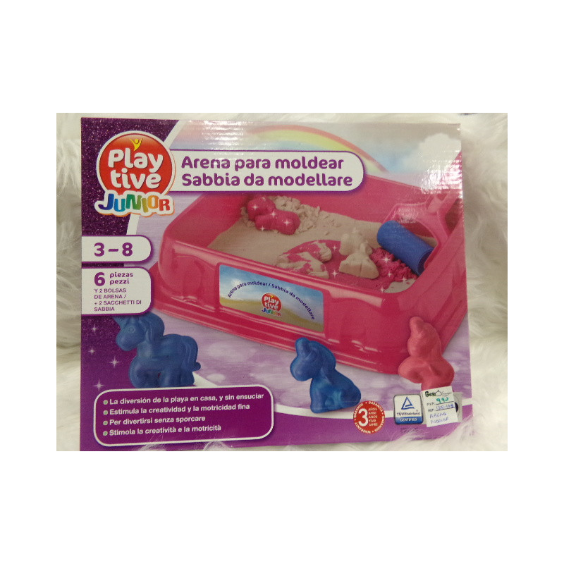 Arena para moldear. Segunda mano.