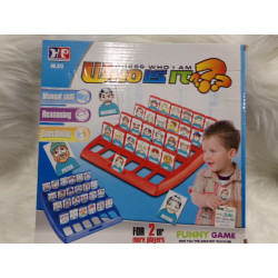 Juego quién es quién. Segunda mano.