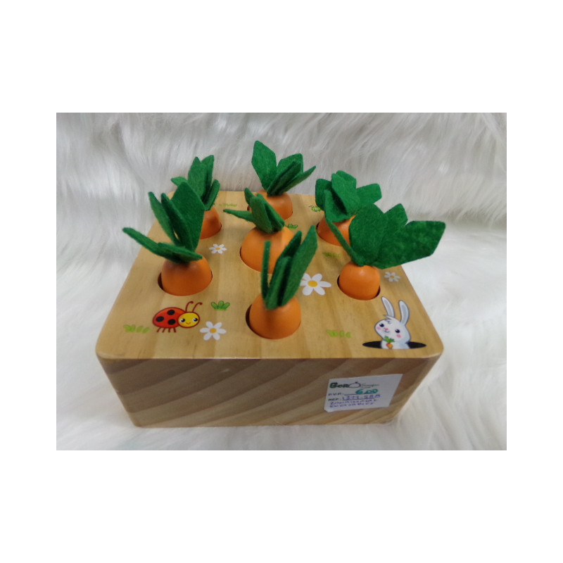 Zanahorias encajables. Segunda mano.