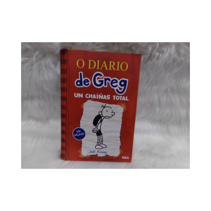 Libro un chaiñas total, diario de Greg. Segunda mano.