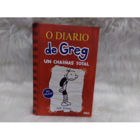 Libro un chaiñas total, diario de Greg. Segunda mano.