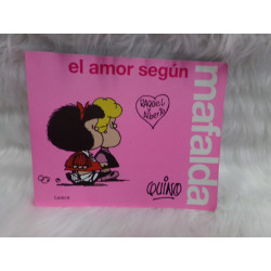 Libro el amor según Mafalda. Segunda mano.