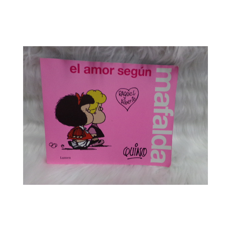 Libro el amor según Mafalda. Segunda mano.
