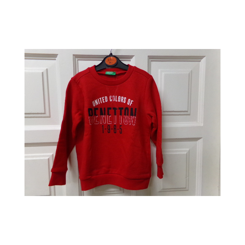 Sudadera Benetton 2 años. A estrenar.