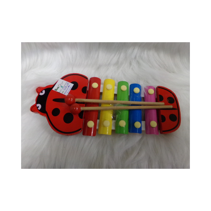 Xilófono mariquita. Segunda mano.