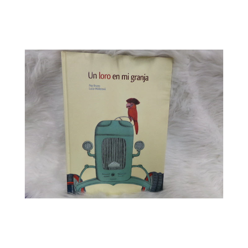 Libro un loro en mi granja. Segunda mano.
