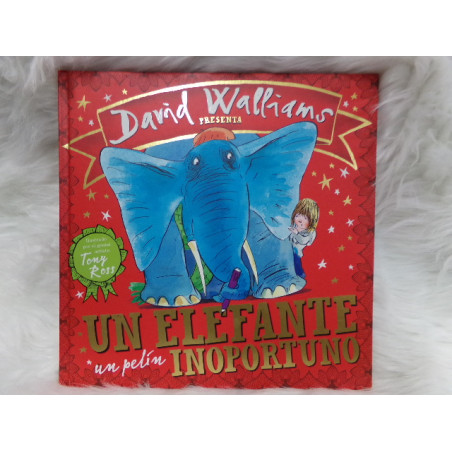 Libro un elefante un pelín inoportuno. Segunda mano.