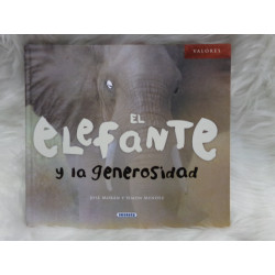 Libro el elefante y la generosidad. Segunda mano.