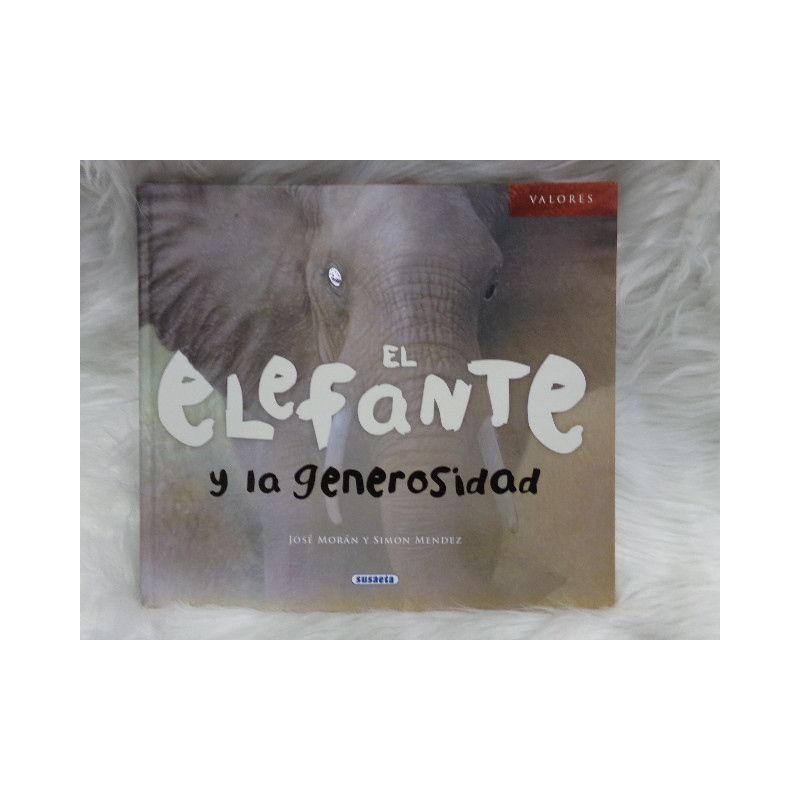 Libro el elefante y la generosidad. Segunda mano.