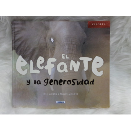 Libro el elefante y la generosidad. Segunda mano.