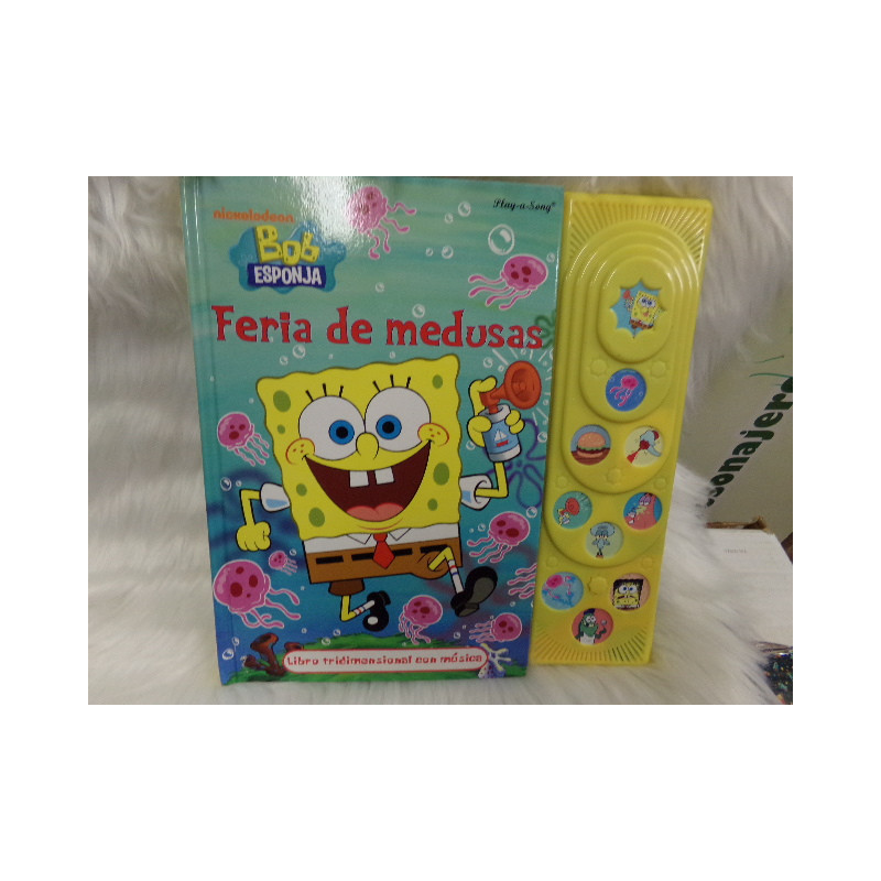 Libro Bob esponja. Segunda mano.