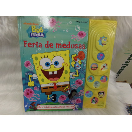 Libro Bob esponja. Segunda mano.