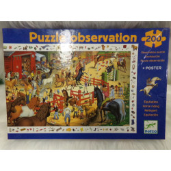 Puzzle 200 piezas Djeco. Segunda mano.