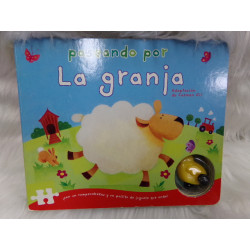 Libro paseando por la granja. Segunda mano.