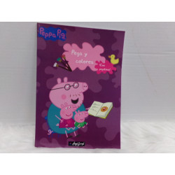 Libro pegatinas Peppa Pig. Sin uso.