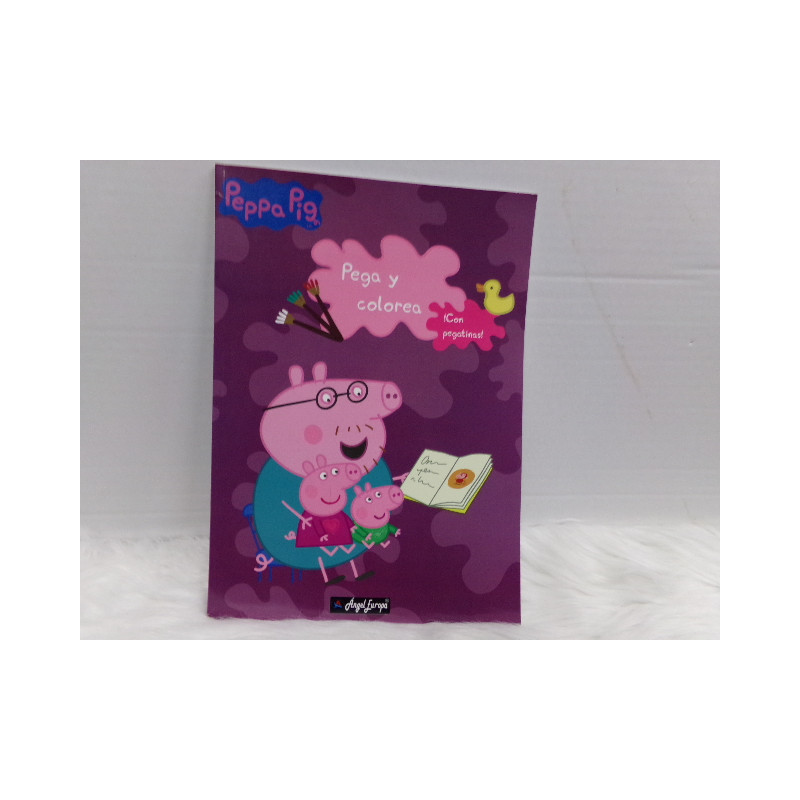 Libro pegatinas Peppa Pig. Sin uso.