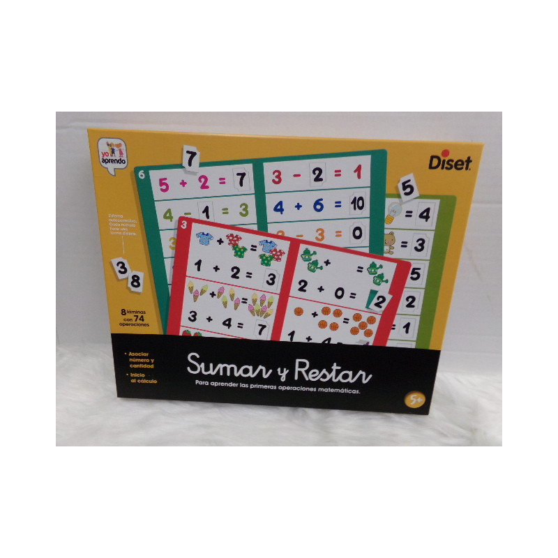 Juego Sumar y Restar, Diset. Segunda mano.