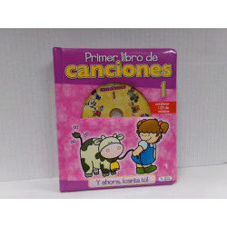 Primer libro de canciones, con CD. Segunda mano.