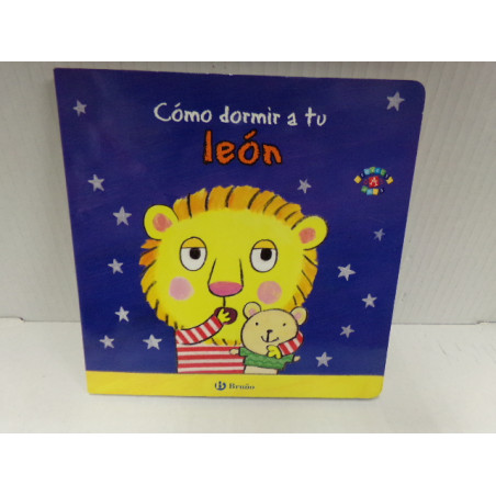 Libro como dormir a tu león. Segunda mano.