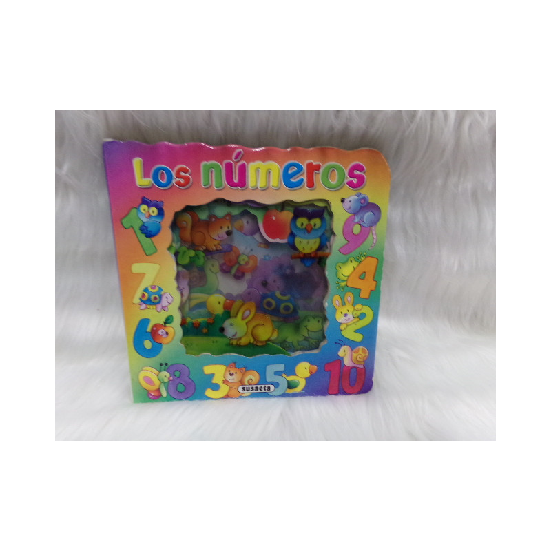Libro los números. Susaeta. Segunda mano-