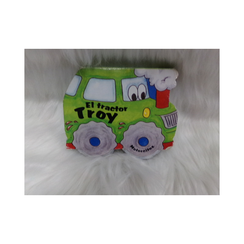 Libro el tractor Troy. Segunda mano.