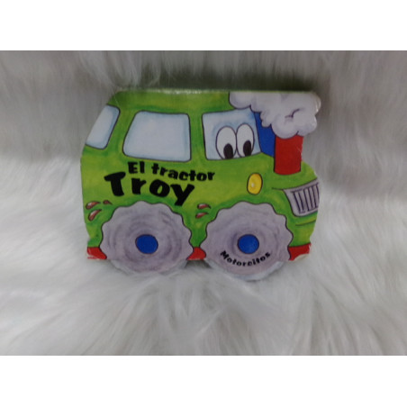 Libro el tractor Troy. Segunda mano.
