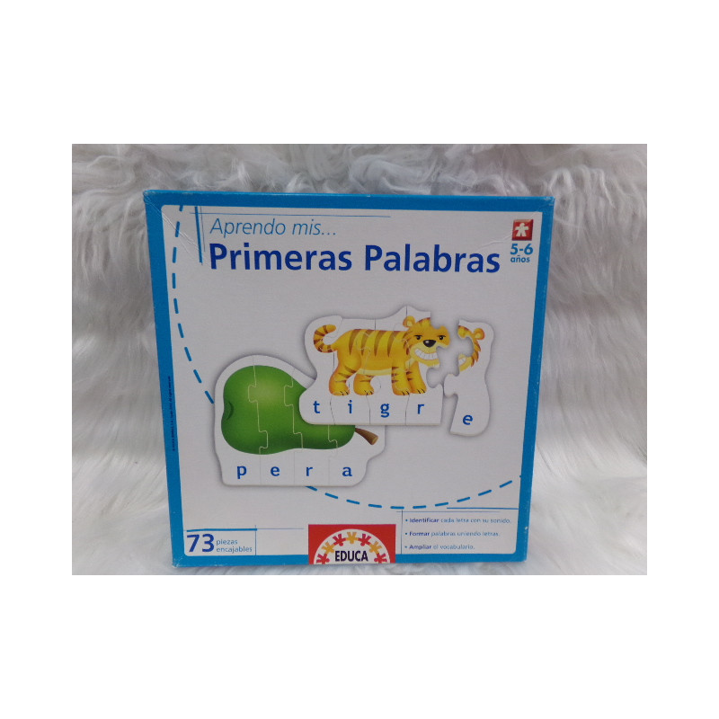 Aprendo mis primeras palabras. Segunda mano.