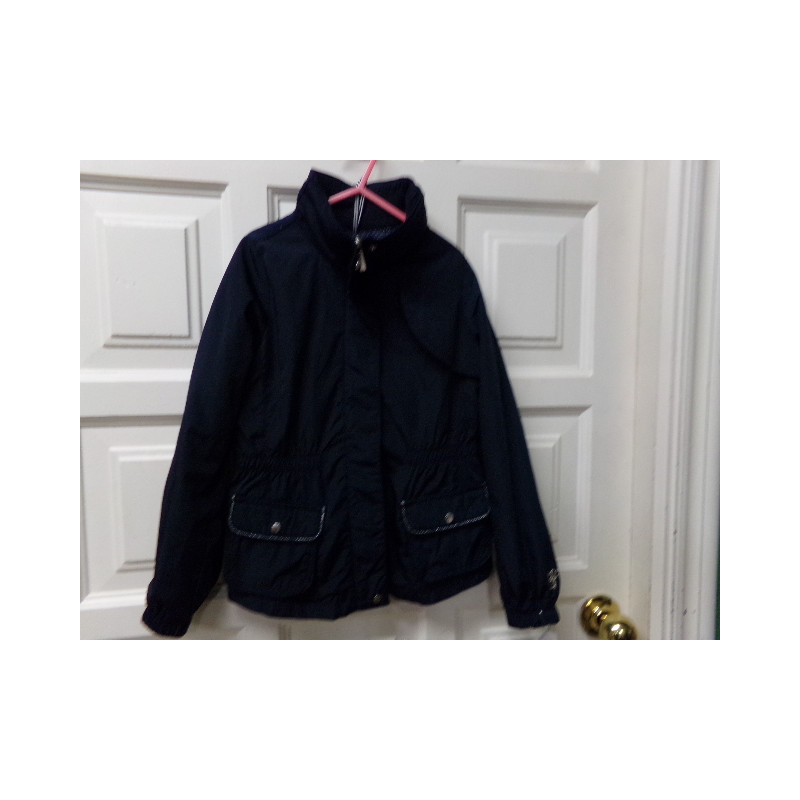 Parka azul marino 8 años. Segunda mano.