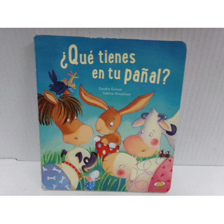 Libro que tienes en tu pañal. Segunda mano.