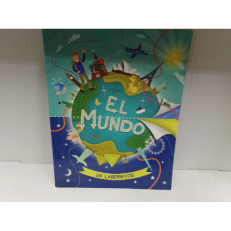 Libro el mundo. En laberintos. Segunda mano.