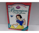 Libro con juegos y actividades a todo color Blancanieves y los 7 enanitos. Sin uso.