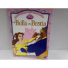 Libro con juegos y actividades a todo color La Bella y la Bestia. Sin uso.